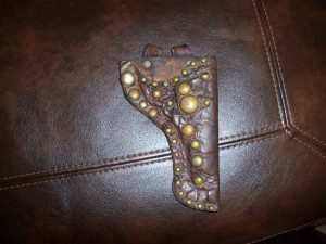 BABY DRAGOON STUDDED HOLSTER