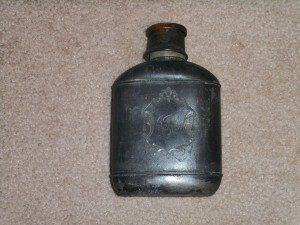 PEWTER FLASK