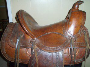 HESS & HOPKINS LEATHER CO.US SADDLE