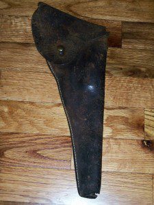 CIVIL WAR HOLSTER.1860 COLT REVOLVER.