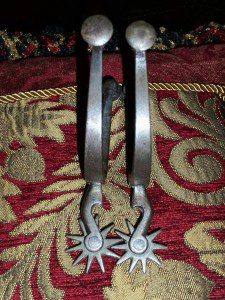 OLD BOTTLE OPENER SPURS.