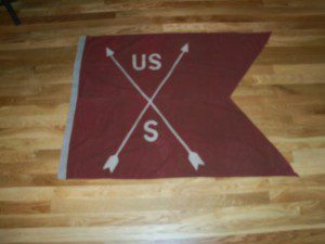 INDIAN WARS FLAG.