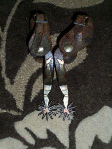 K.B.&P GAL LEG SPURS.