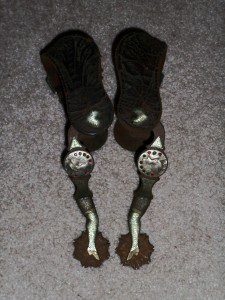 MCCHESNEY PEACOCK SPURS.