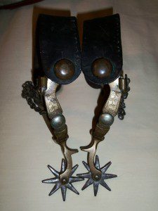 ANCHOR BRASS SPURS.