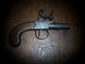1800's FLINTLOCK PISTOL.