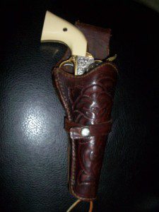 VINTAGE COLT SINGLE ACTION HOLSTER.