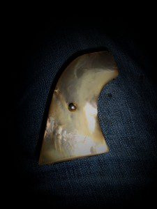 COLT MOTHER OF PEARL GRIPS.