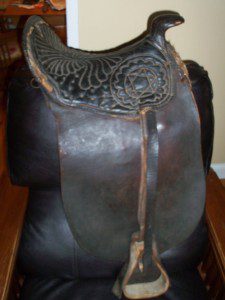 TEXAS CIVIL WAR SADDLE.