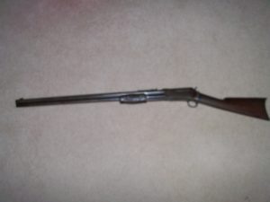 LARGE FRAME COLT LIGHTING RIFLE.