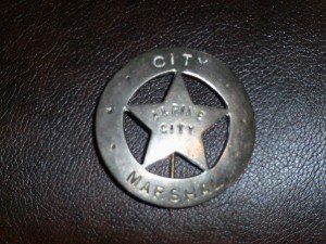 Alpine City Marshall Badge