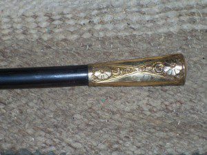 GOLD HANDLE CANE