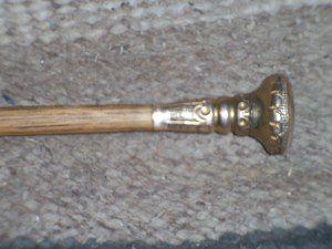 GOLD HANDLE CANE