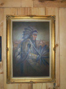 INDIAN CHIEF PAINTING