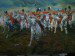 MILITARY OIL PAINTING