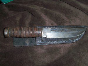 LARGE OLD BOWIE KNIFE