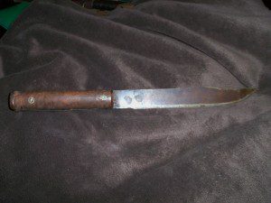 HANDMADE CIVIL WAR ERA. KNIFE