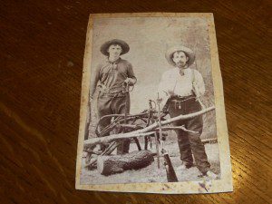 COWBOYS HOLDING WEAPONS