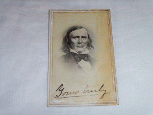 KIT CARSON CDV PHOTO