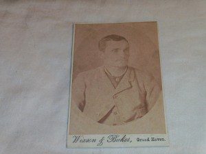 CHARLIE FORD CDV PHOTO