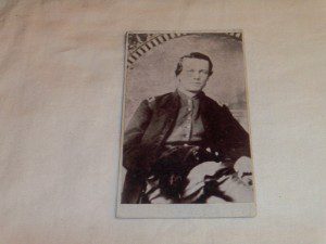 GEORGE TODD CDV PHOTO CIVIL WAR