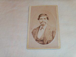 CALIFORNIA OUTLAW Tiburcio Vasquez CDV PHOTO