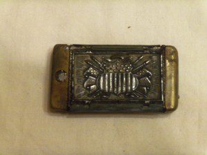 EARLY 1800'S MATCH SAFE CIVIL WAR ERA.