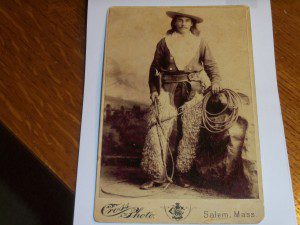 CABINET CARD PHOTO COWBOY