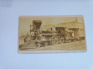 CDV PHOTO LOCOMOTIVE