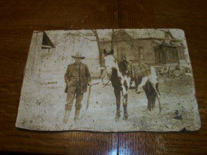 COWBOY & HORSE PHOTO