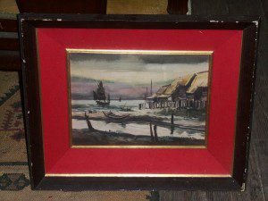 ANTIQUE WATER COLOR PAINTING