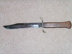 JOSEPH ALLEN & SONS BOWIE KNIFE