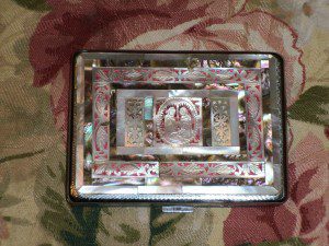 CIGARETTE MOTHER OF PEARL CASE