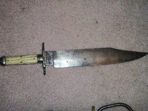 ALEXANDER SHEFFIELD BOWIE KNIFE