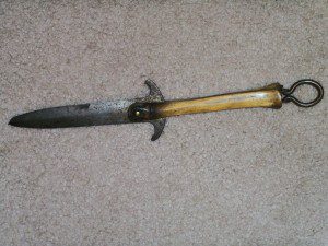 1700's mountain man knife.
