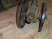 ANTIQUE BRASS CANNON