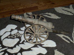 ANTIQUE CANNON.