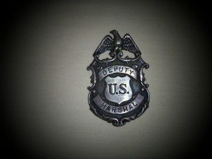 US DEPUTY MARSHALL BADGE.