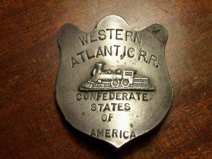CSA RAILROAD BADGE.