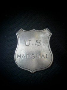 U.S MARSHAL BADGE.