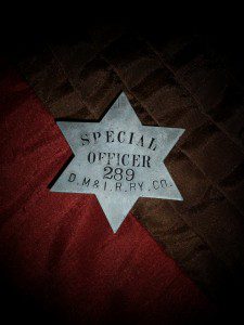 RAILWAY BADGE.