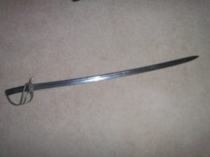 CONFEDERATE SWORD.