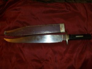 MANSON SHEFFIELD BOWIE KNIFE.
