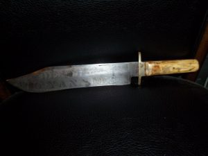 I*XL GEO.WOSTENHOLM BOWIE KNIFE.