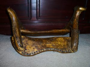 INDIAN TACKED SADDLE.