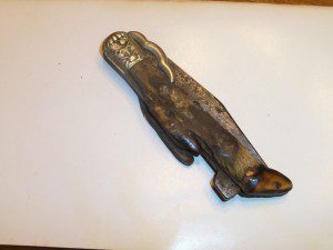 CIVIL WAR DEER FOOT KNIFE