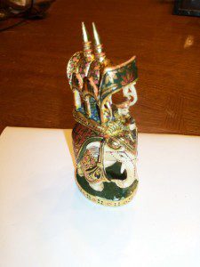 IVORY ELEPHANT PAINTED