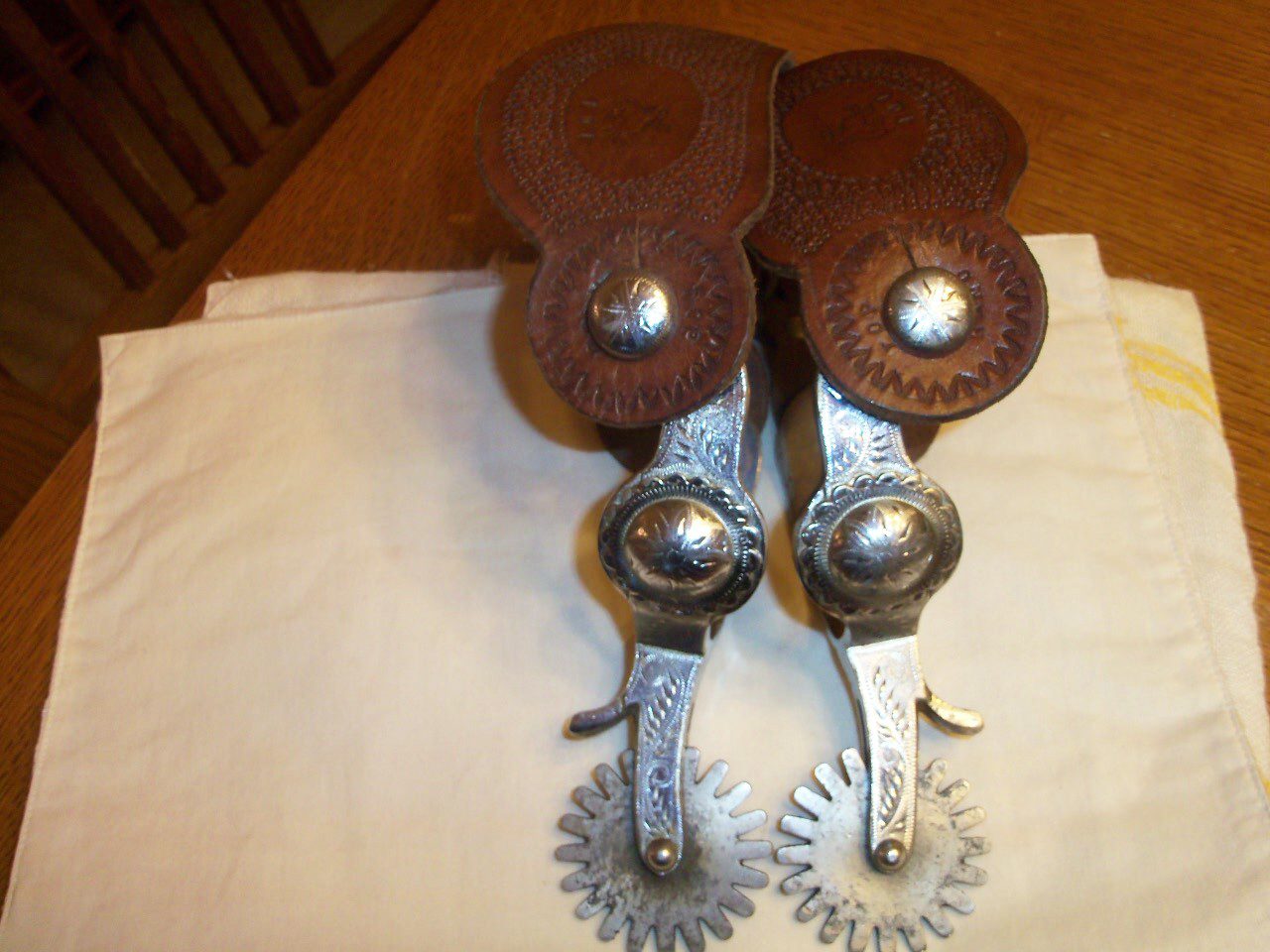 Crockett Spurs Sandh Civil War Antiques