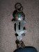 NAVAJO SILVER PICTORIAL BIT.