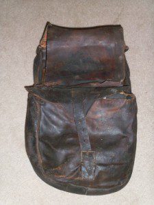 CONFEDERATE SADDLE BAGS.